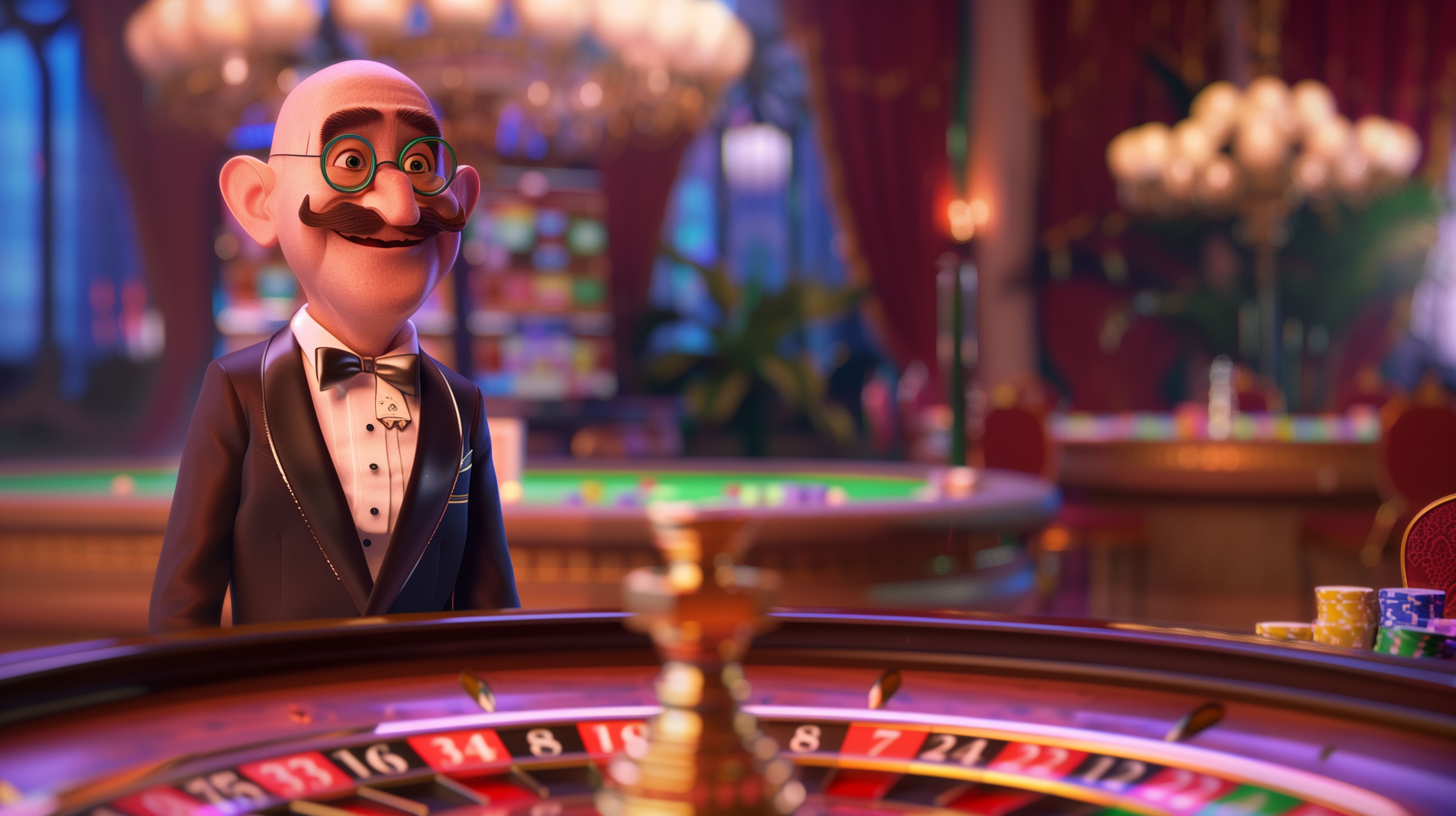 Casino roulette image